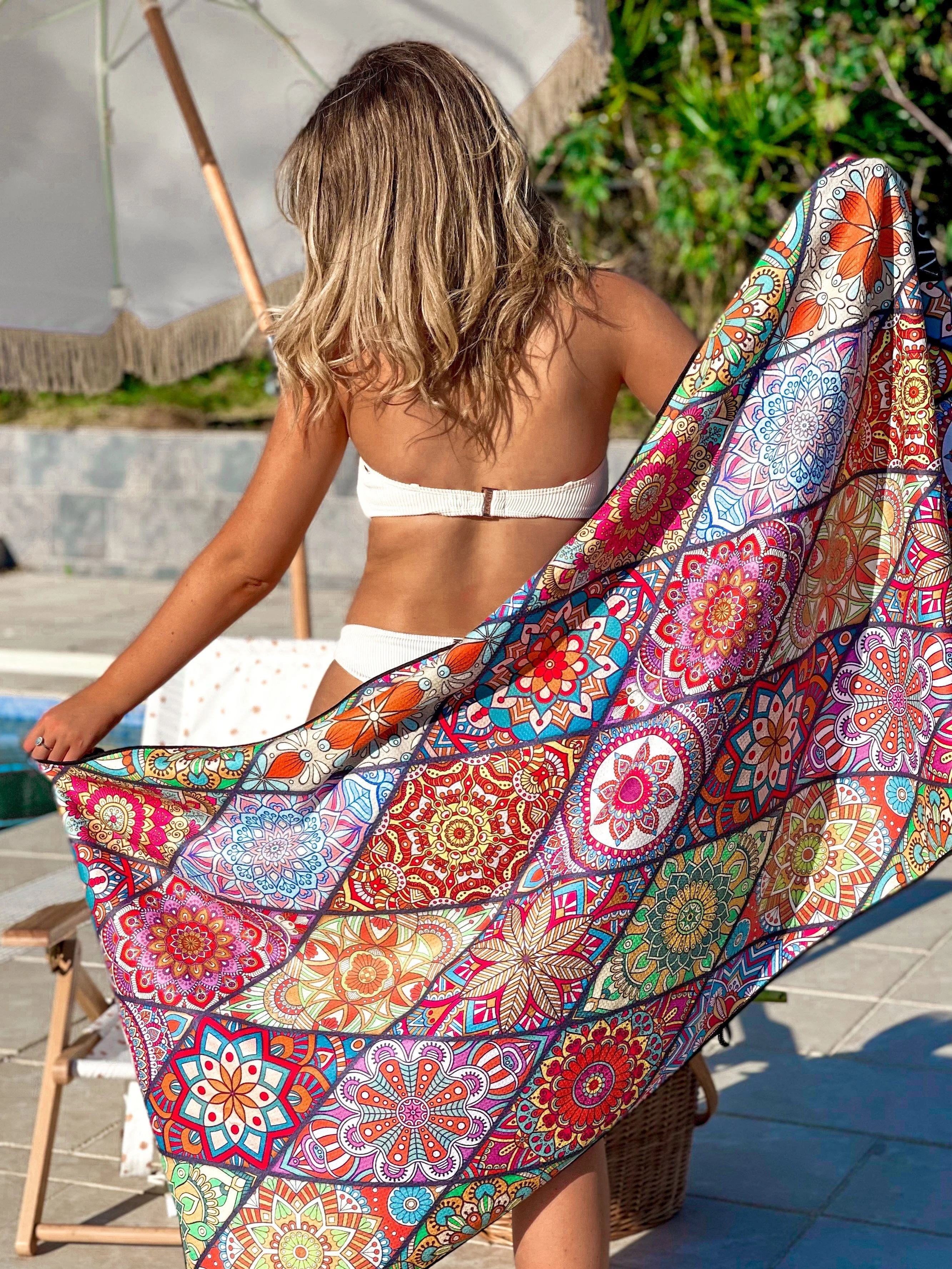 Alohra Sand Free Beach Towels Bohemian Rapsody - Image 3