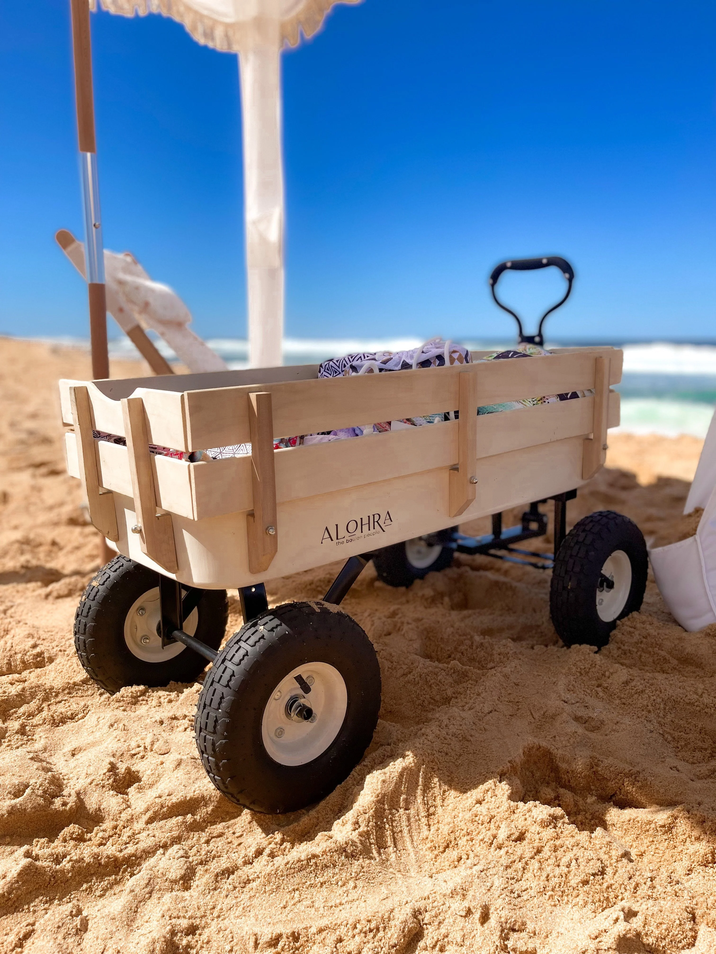 Alohra Timber Beach Carts - Image 8