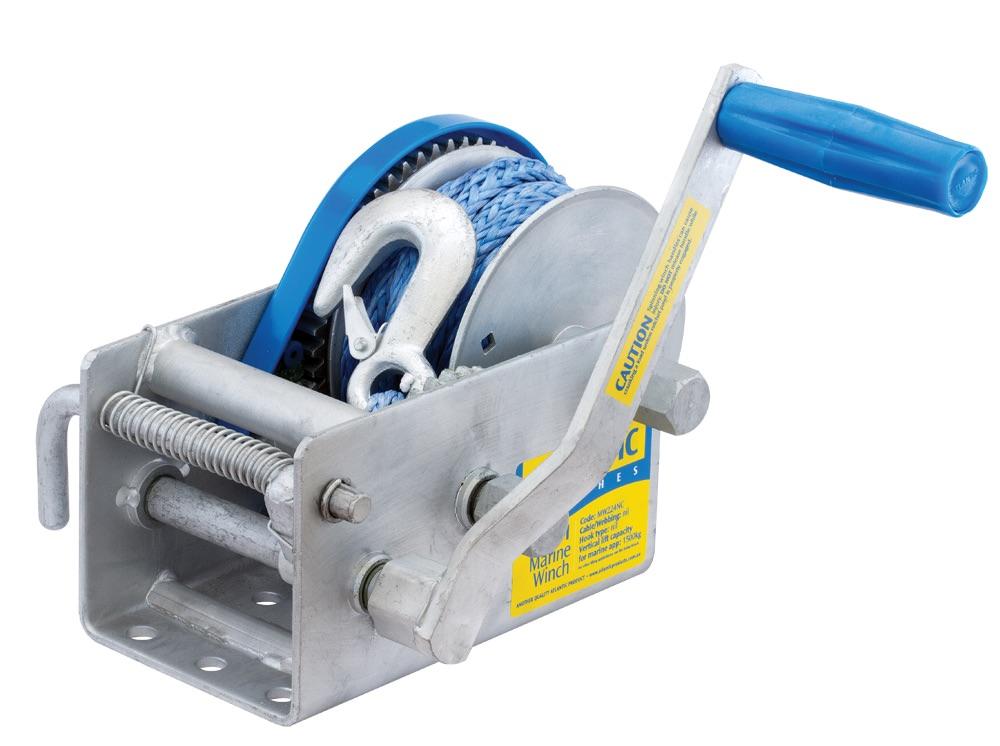 Atlantic Winch 15/5/1:1 With 7mm Rope