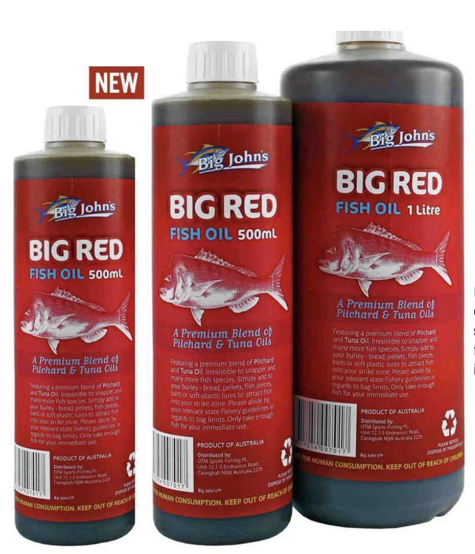 Big Johns Big Red Fish Oil