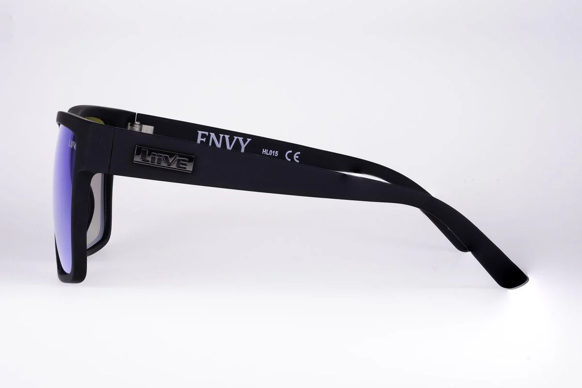 Liive Envy Mirror Polar Matt Black Frame - Image 3