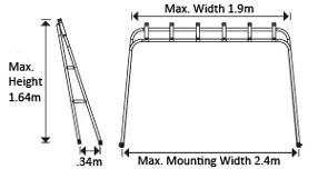 Oceansouth Aluminium Rocket Launcher - Image 2