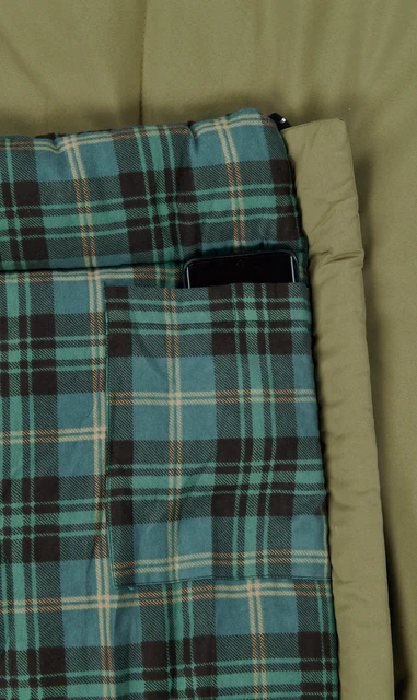 Oztrail Jindabyne Sleeping Bag -6 - Right Zip - Image 6