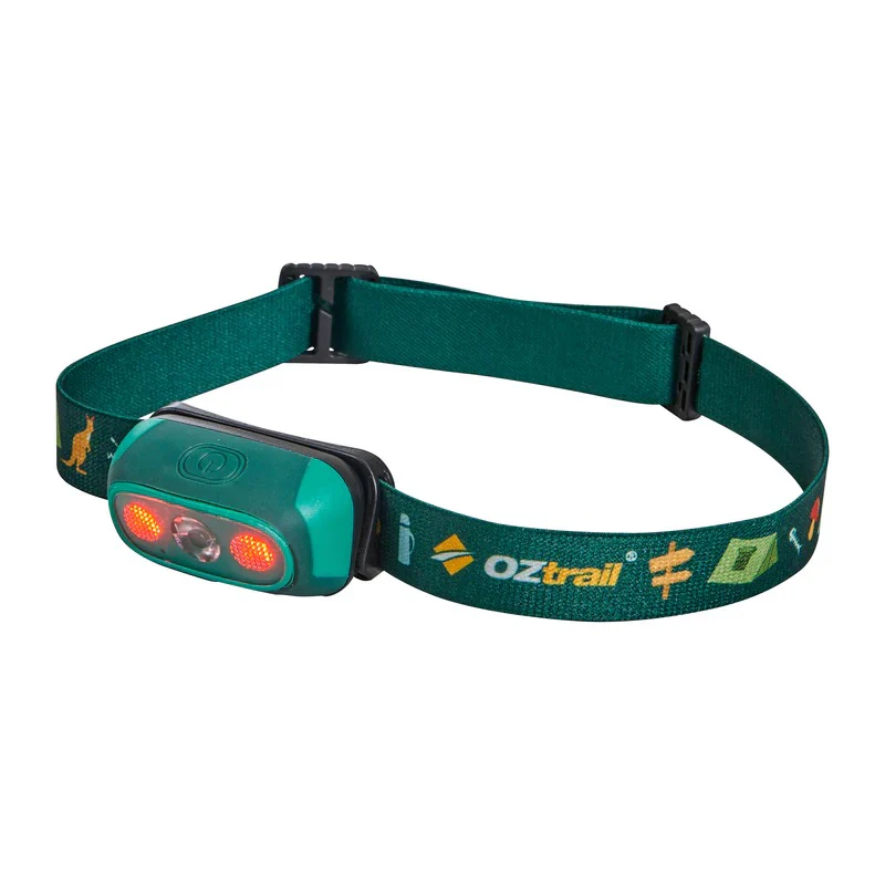 OZTRAIL LUMOS TWINKLE 80 LUMON GREEN HEADLAMP - Image 2