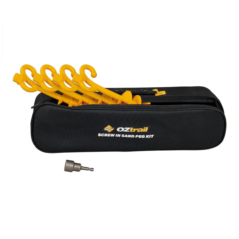 OZTRAIL SCREW-IN SAND PEG 6 PIECE