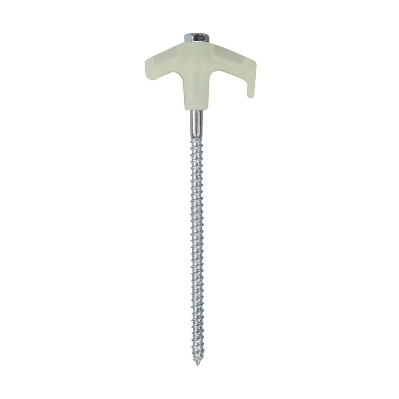 OZTRAIL TENT PEG SCREW-IN SET 25 PIECE GLOW IN DARK - Image 2