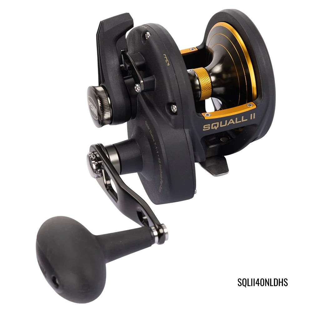 Penn Squall II Lever Drag Overhead Reels - Image 4