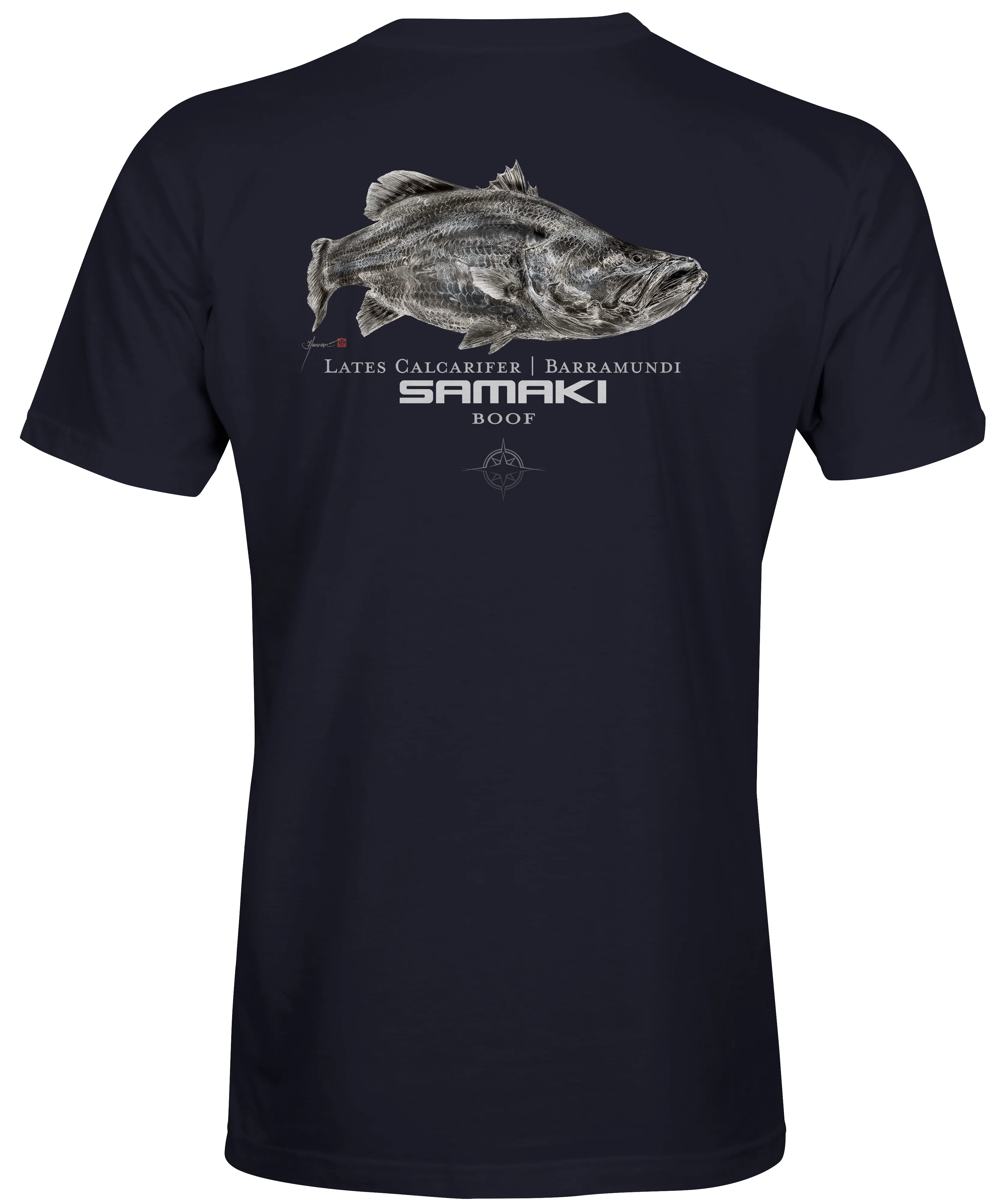 Samaki Barra Boof SS Tees Night Sky - Image 2