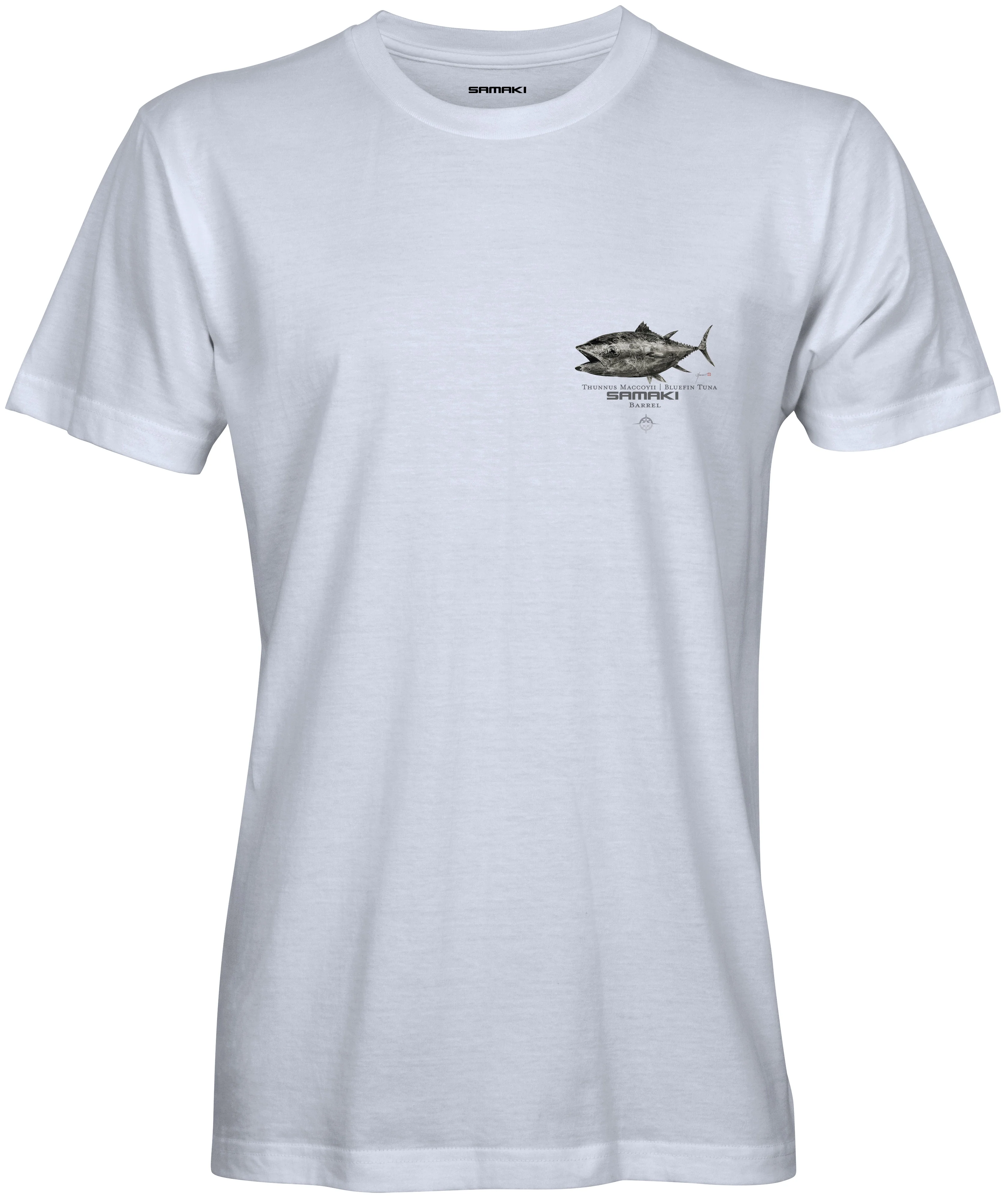 Samaki Barrel SS Tees White