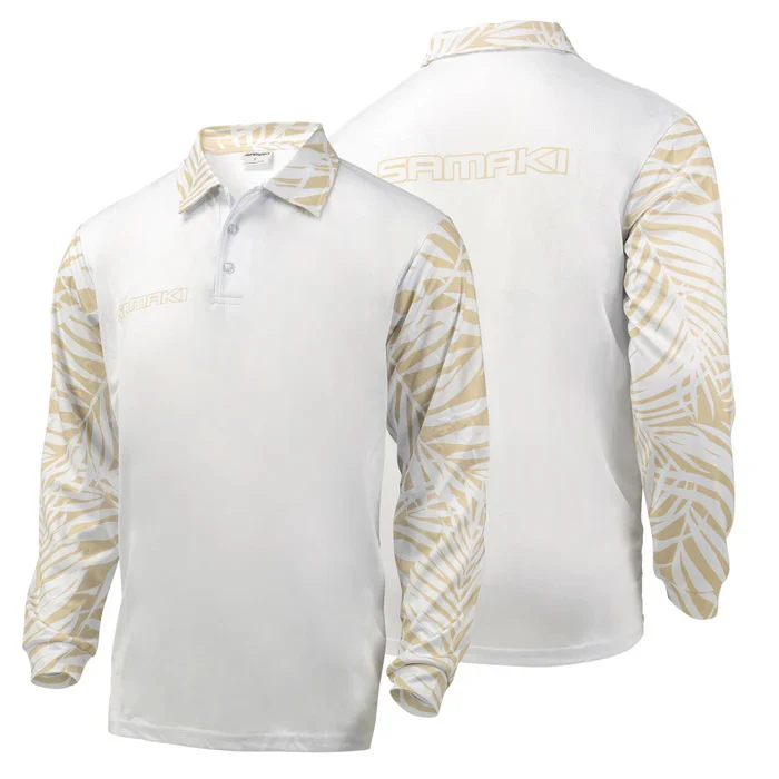 Samaki Havana Dune Adult Fishing Shirts Clearance