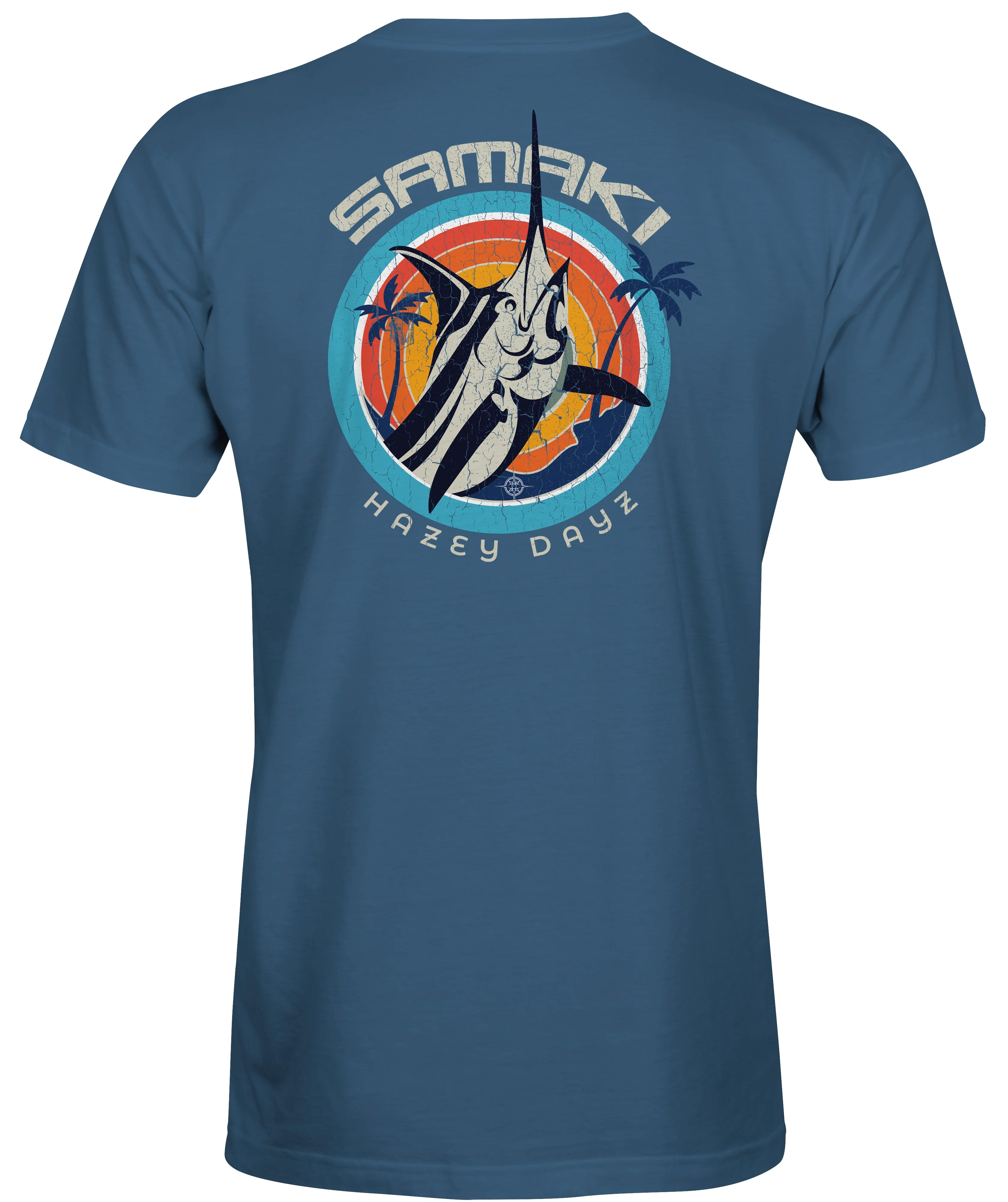 Samaki Hazey Dayz SS Tees Blue Horizon