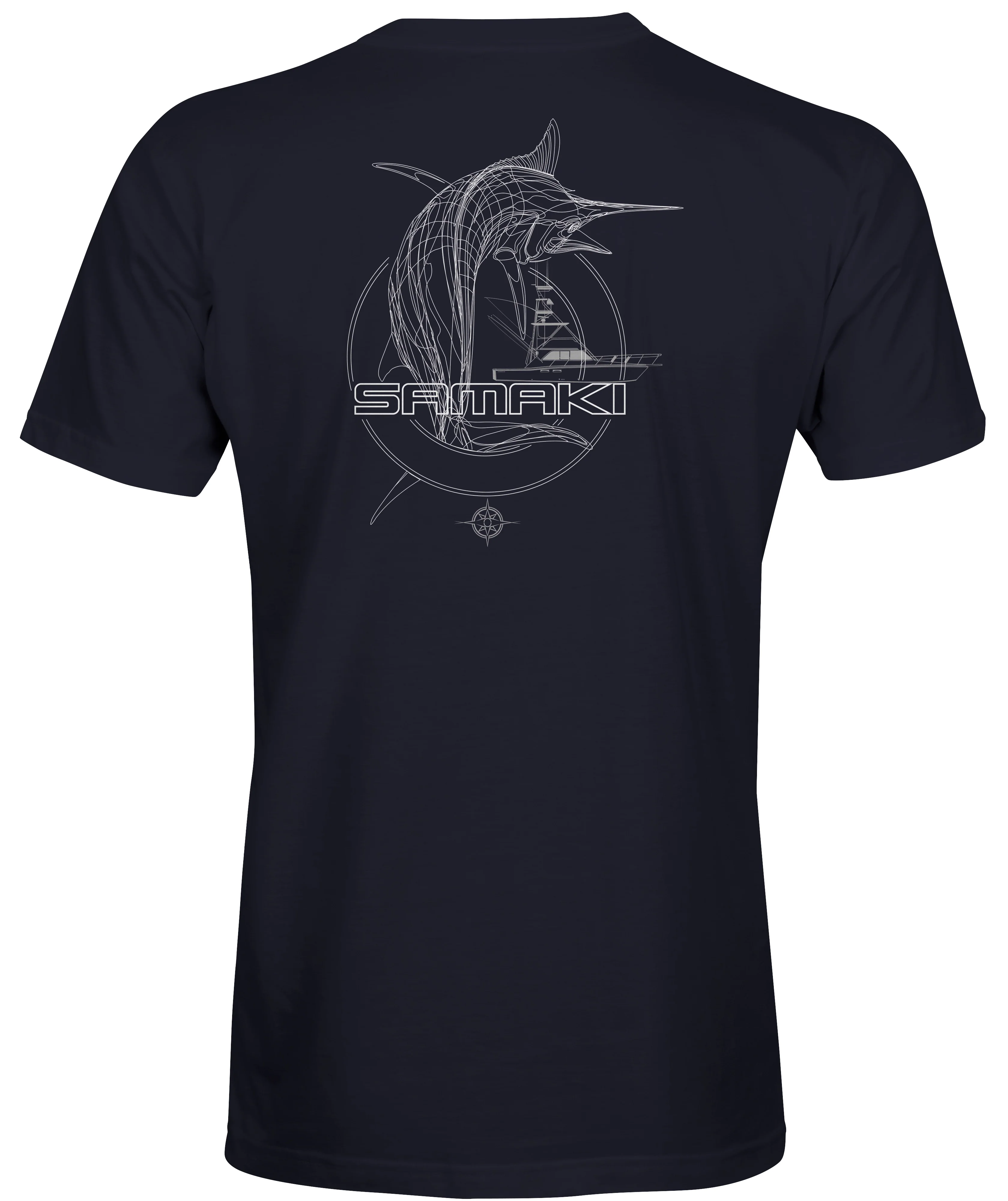 Samaki Marlin Line SS Tees Night Sky - Image 2
