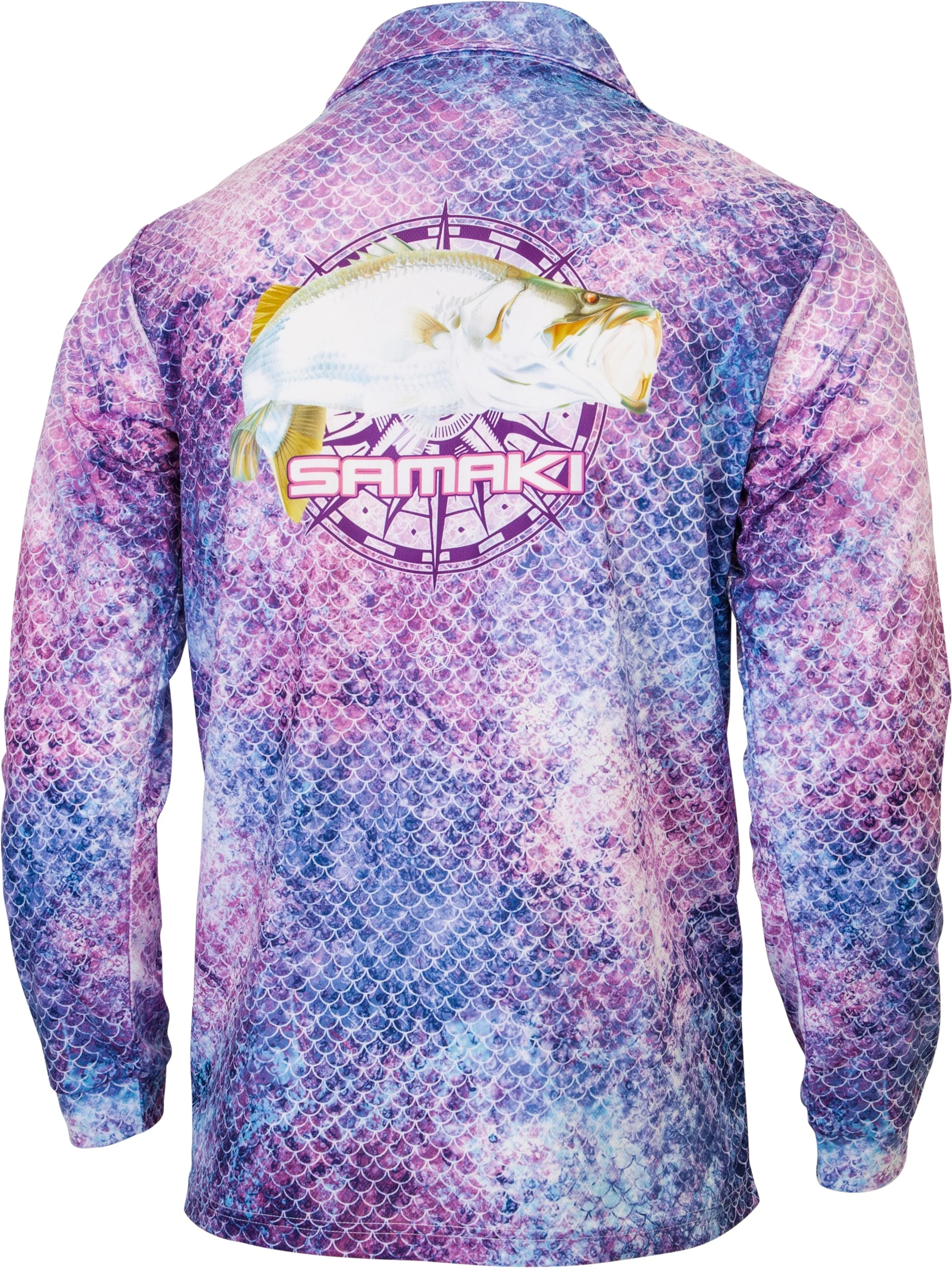 Samaki Mystic Barra Adult Fishing Shirts - Image 2