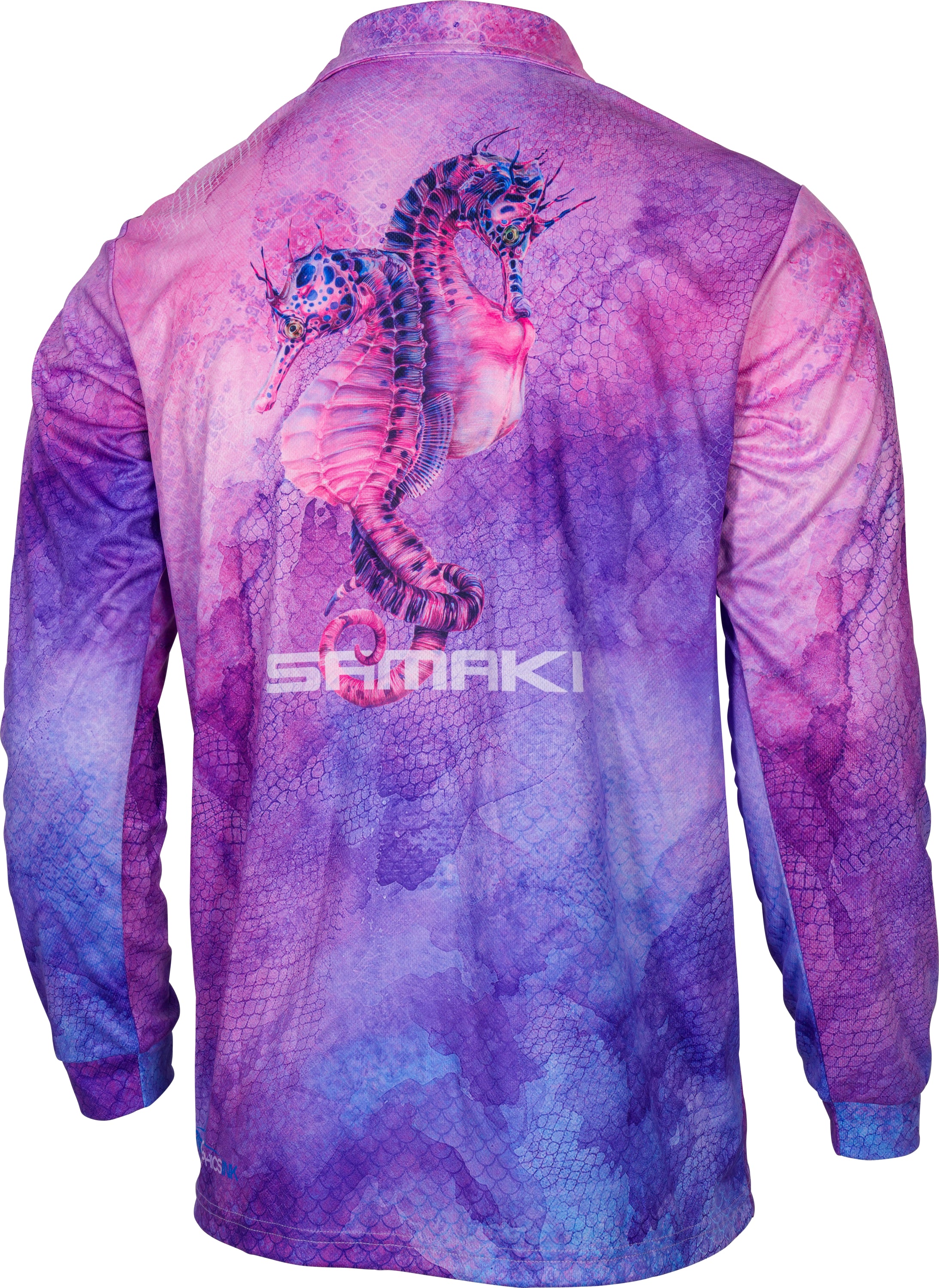 Samaki Seahorse V2 Adult Fishing Shirts - Image 2