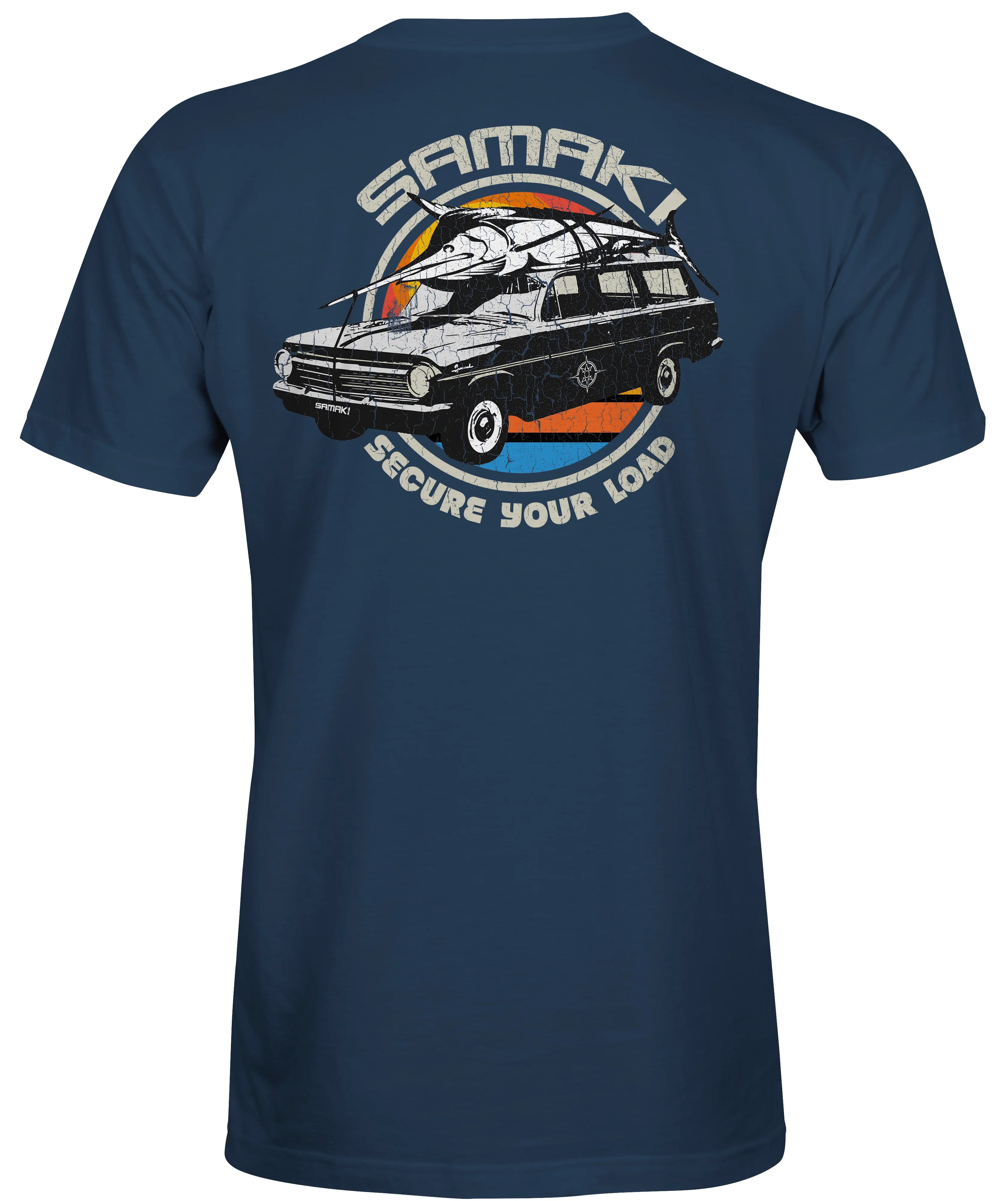 Samaki Secure Your Load SS Tees Cobalt