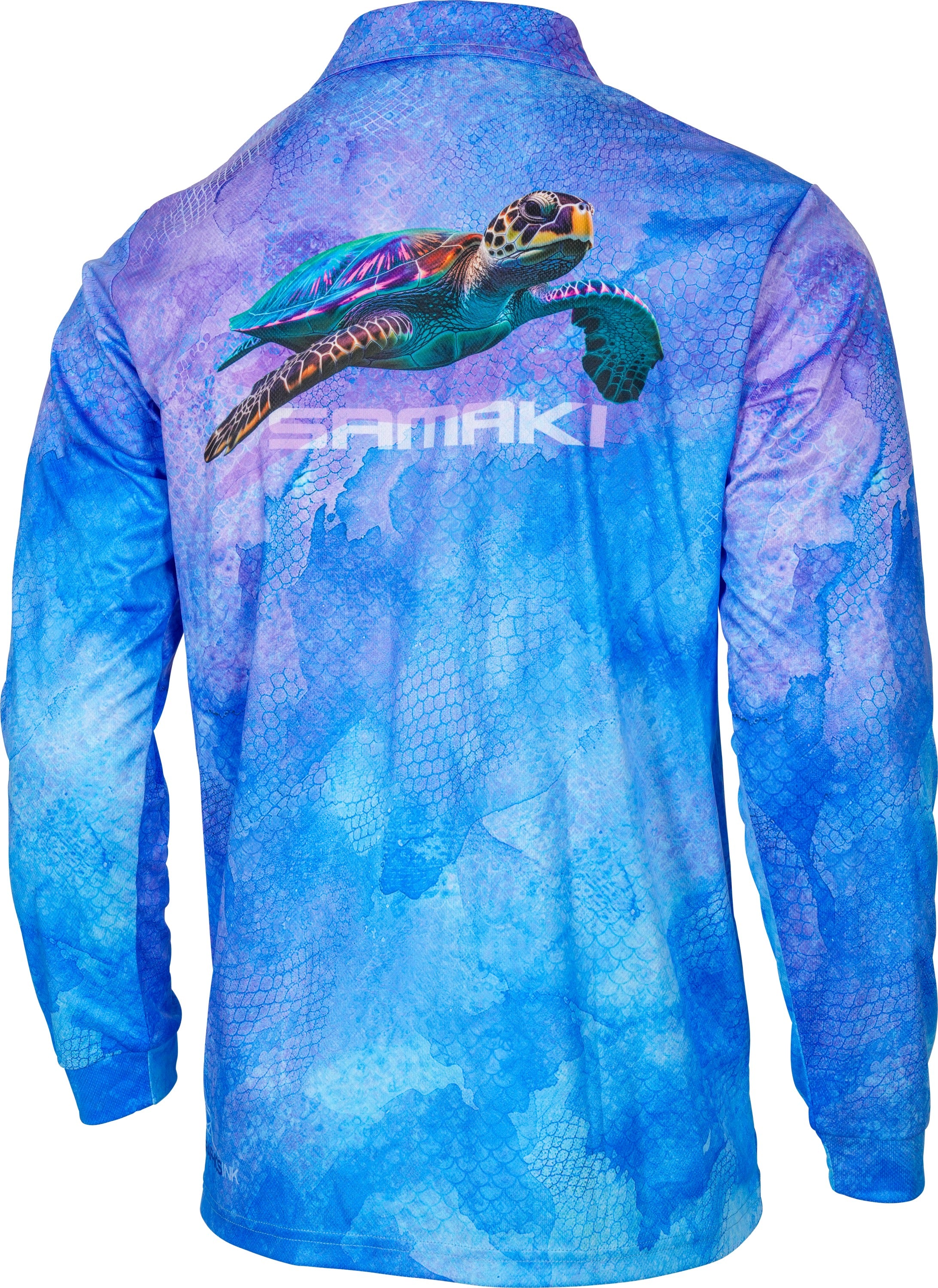 Samaki Turtle Adult Fishing Shirts - Image 2