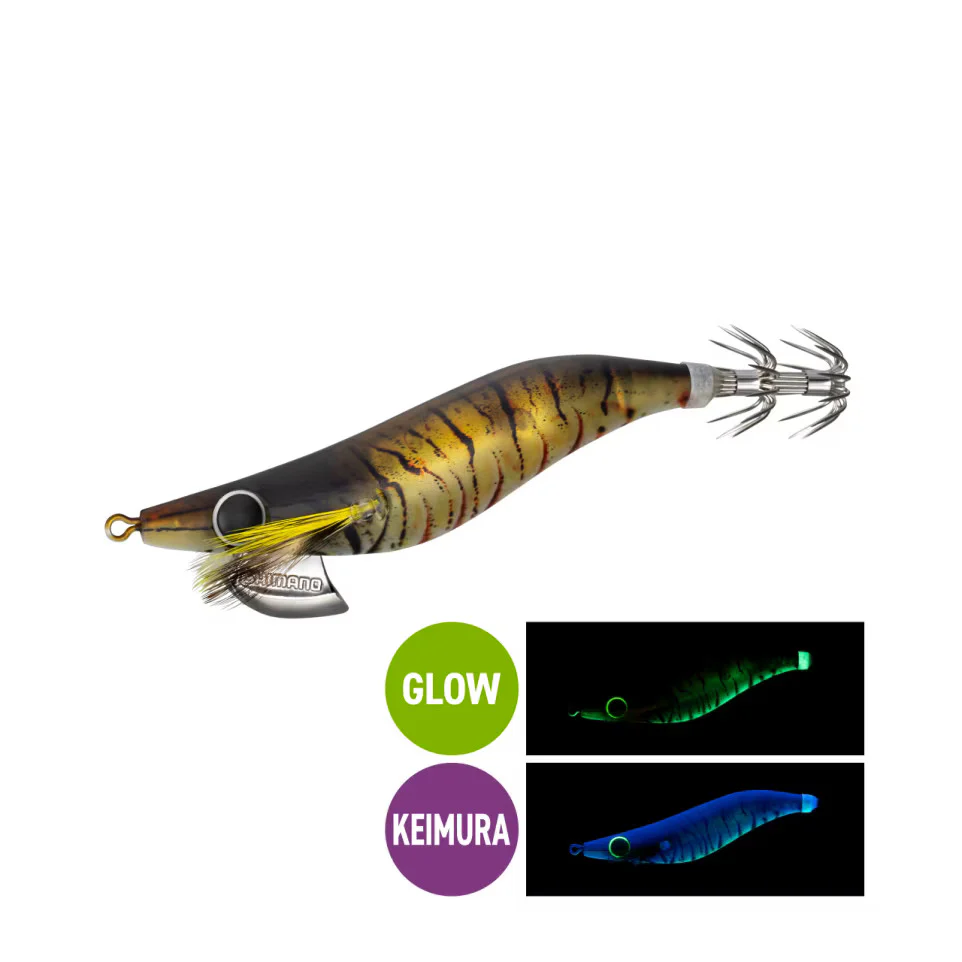Shimano 25 Sephia Prawn Flash Boost Squid Jigs - Image 3