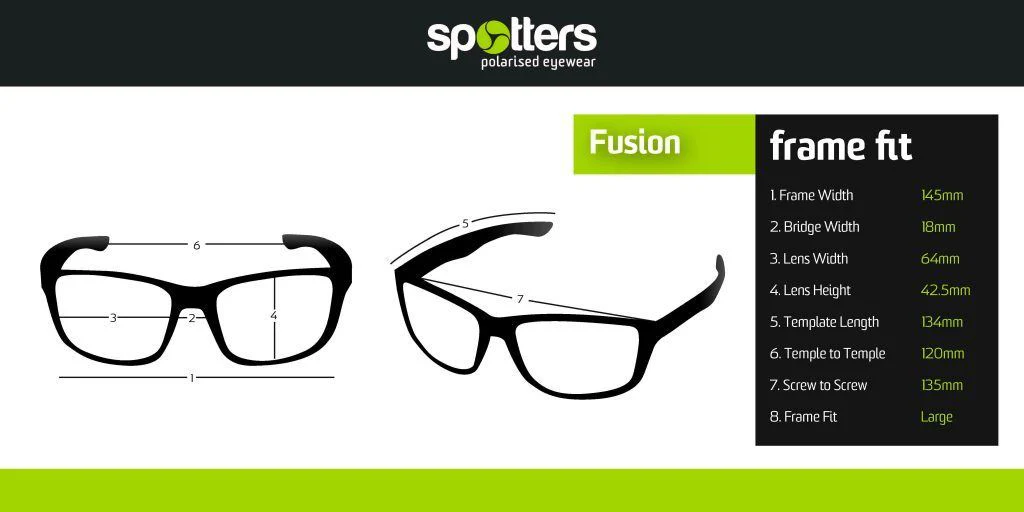 Spotters Fusion Matt Black Frame Sunglasses - Image 6