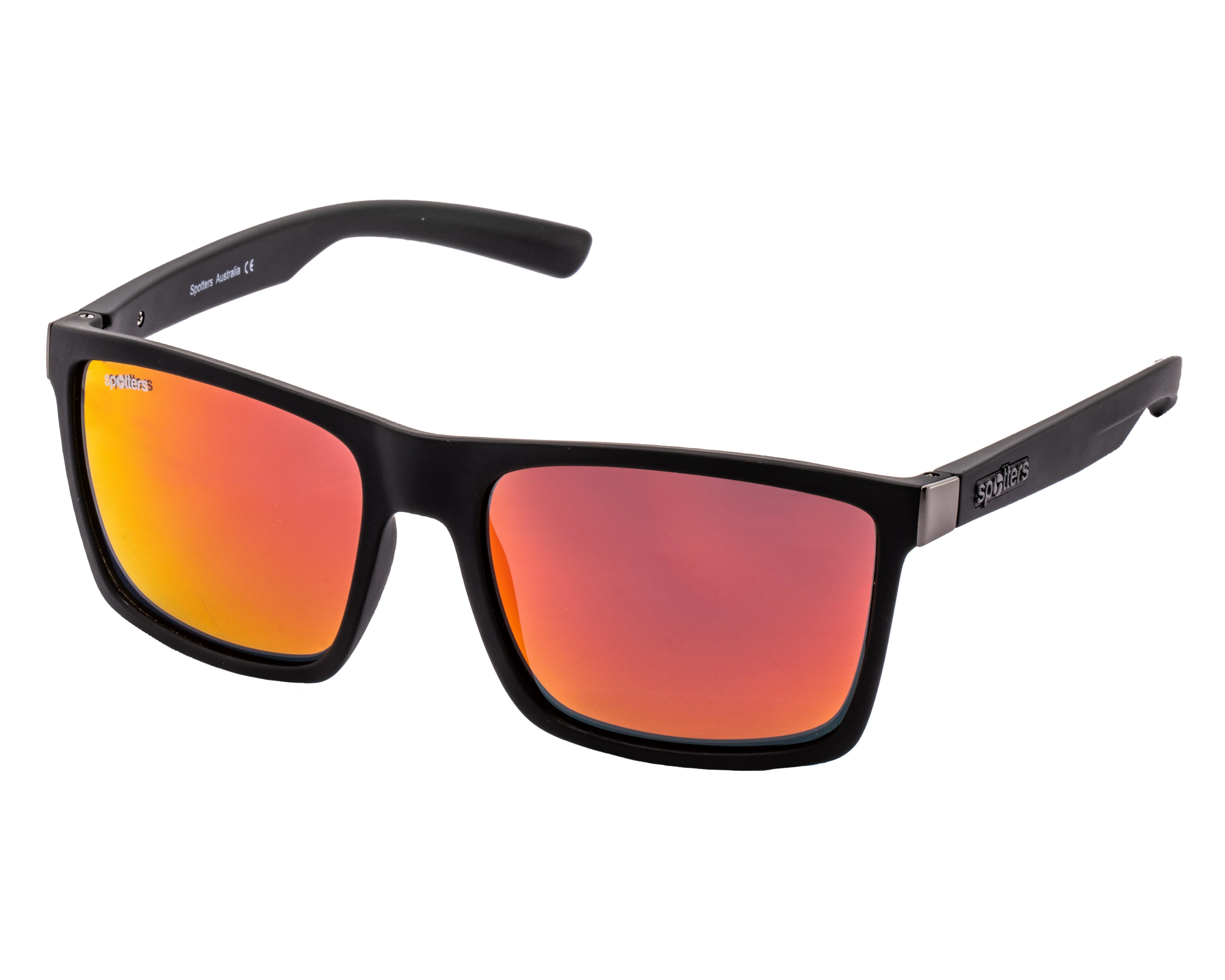 Spotters Riot Matt Black Frame Sunglasses - Image 7