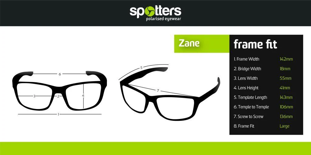 Spotters Zane Matt Black Frame Sunglasses - Image 8