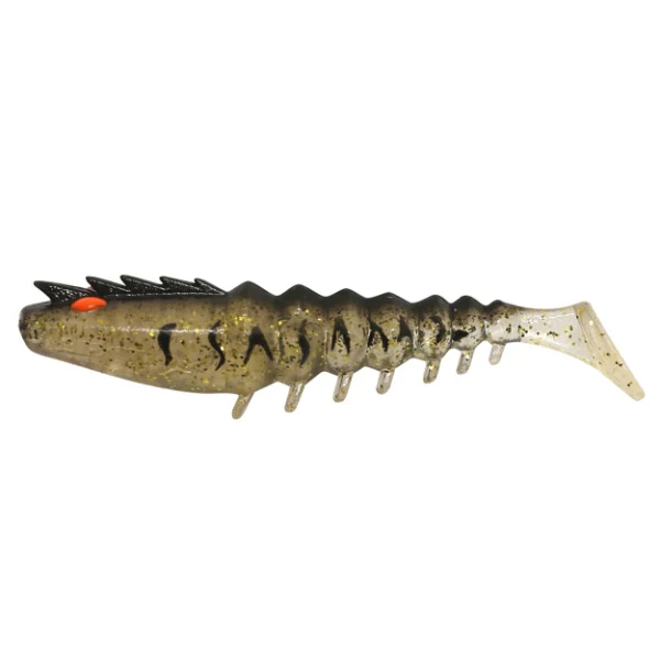 Squidgy Prawn Paddle Tail Soft Plastic Lures - Image 8