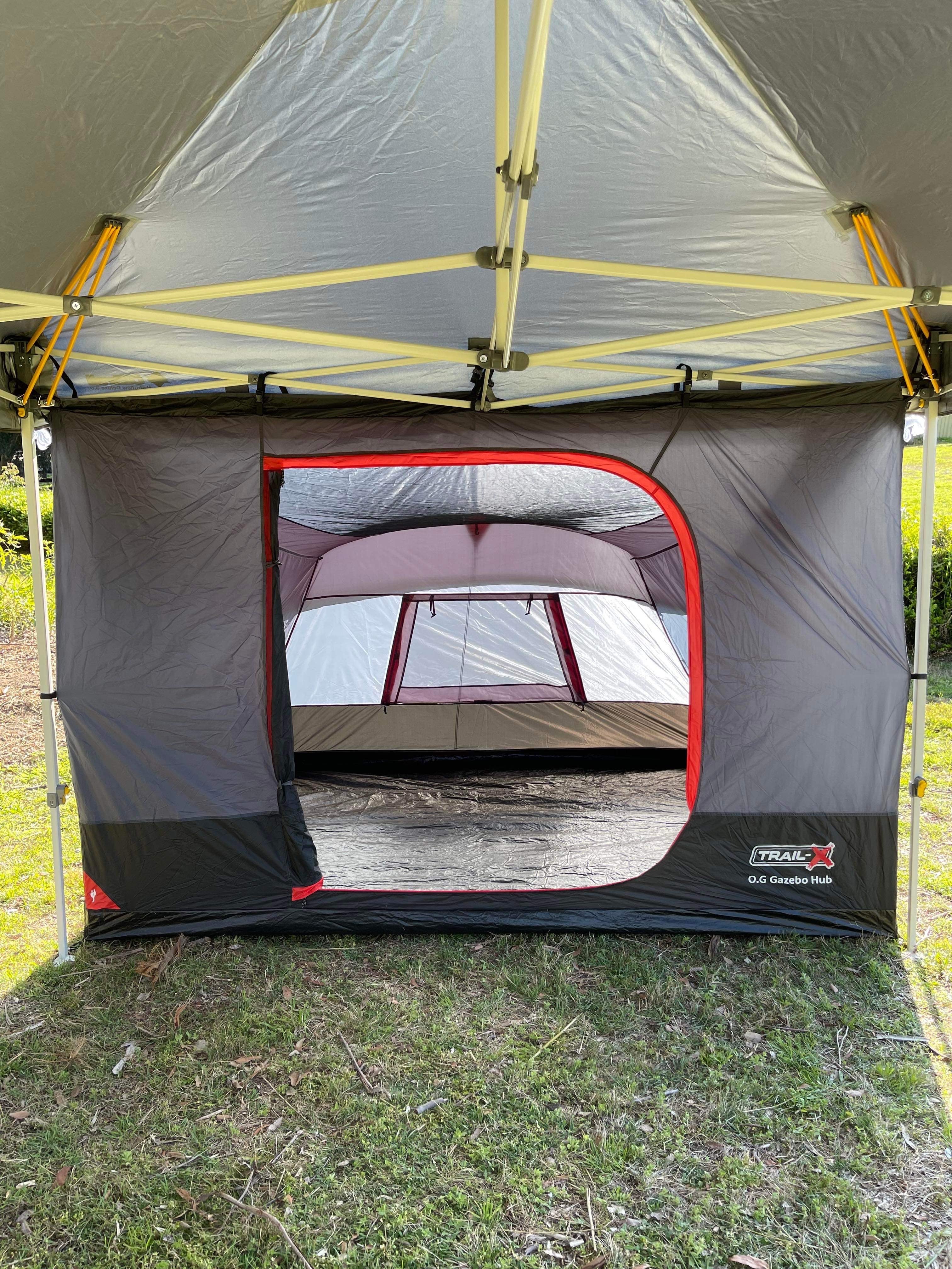 Trail-X O.G 3m Gazebo Hub | Waterproof | Anti Pooling | Universal Fitting - Image 2