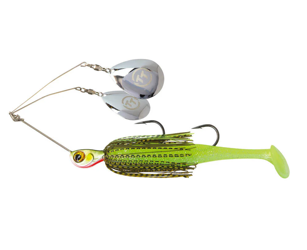 TT Tornado + 2024 Twin Spin Rigged 3/4oz Spinnerbait Lures - Image 4