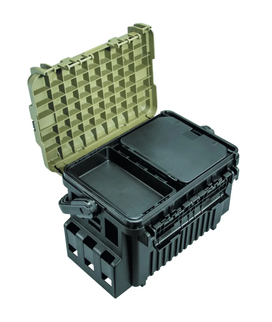 Versus VS 7090N Black Green Tackle Box - Image 2