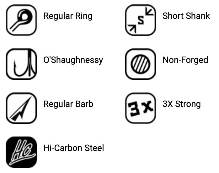 VMC 9626PS 3X Strong Trebles 10 Pack - Image 2